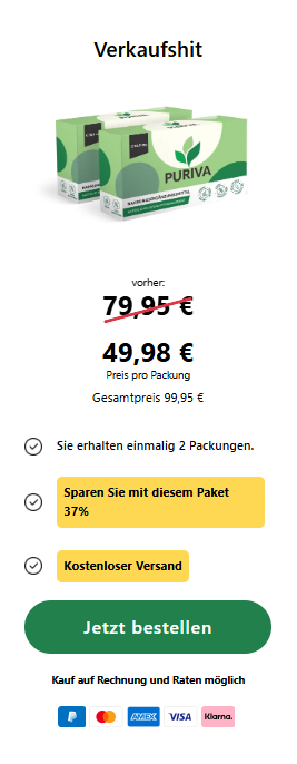 Sie erhalten einmalig 2 Packungen